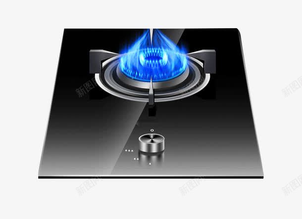 黑色耐高温材质燃气灶png免抠素材_88icon https://88icon.com 家用燃气灶 液化气灶 火焰喷射 煤气灶火焰 燃气灶火焰