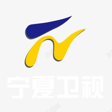 彩色衬衫彩色宁夏卫视logo标志图标图标