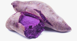紫薯食物卡通手绘紫薯食物高清图片