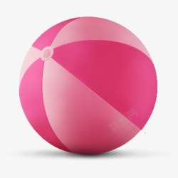 粉红色皮球素材