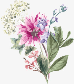 手绘春天柳叶相框手绘春天鲜花矢量图高清图片