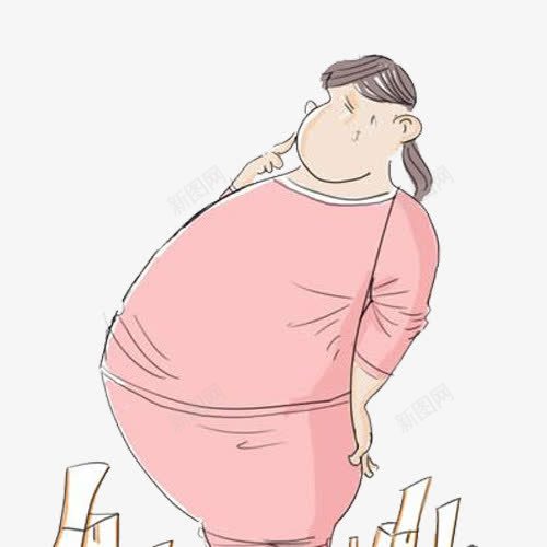 穿着粉色衣服的胖女孩png免抠素材_88icon https://88icon.com 不知所措 学生 孩子 粉色衣服 胖女孩 过度 过度饮食 长发