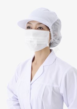 戴口罩的女医生素材