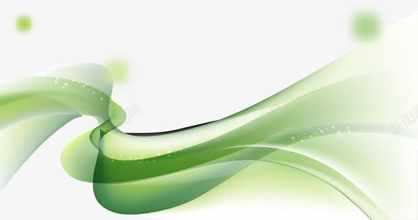 手绘绿色曲线png免抠素材_88icon https://88icon.com 光效 动感 封面 手绘 曲线 线条 绚丽 绿色 装饰