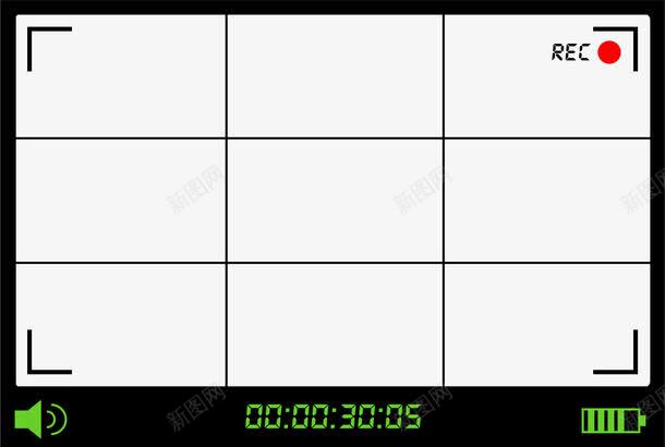 录像中的向吉平png免抠素材_88icon https://88icon.com REC 取景器 取景框 录像中 摄像机 摄影机 数码相机 照相机 相机屏幕
