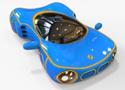 磁悬浮儿童概念遥控赛车高清图片
