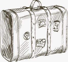 手绘皮箱行李箱png免抠素材_88icon https://88icon.com 出差 平面设计 手绘 旅游 旅行包 皮箱 矢量素材 箱子 行李箱