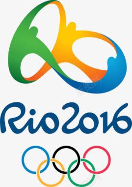 马路标志2016里约奥运会标志图标图标