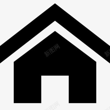 住宅房子主页按钮小房子图标图标