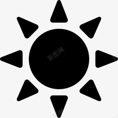 阳光太阳图标图标
