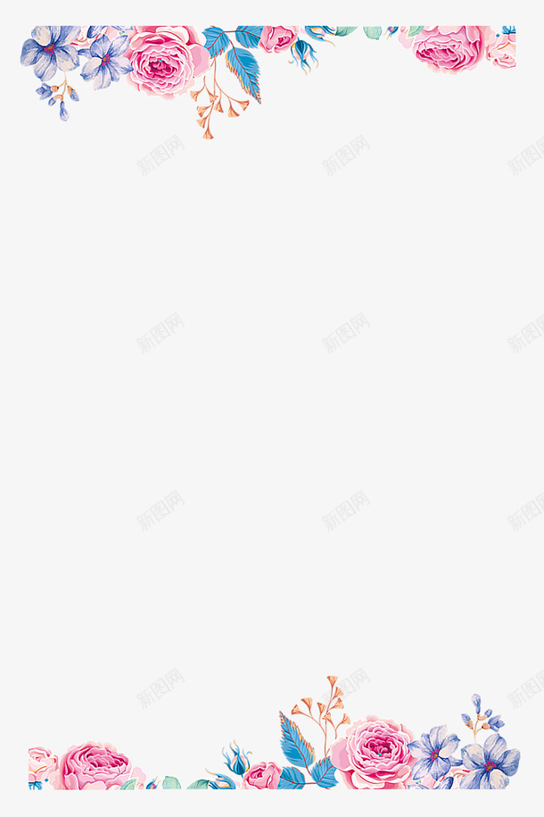 三八妇女节手绘花卉装饰背景png免抠素材_88icon https://88icon.com 三八 妇女节 手绘 柔美 花卉 花朵 装饰背景