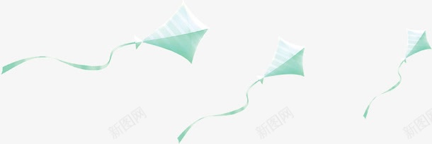 淡绿色空中纸鸢png免抠素材_88icon https://88icon.com 春天 淡绿色 纸鸢 风筝 飞舞