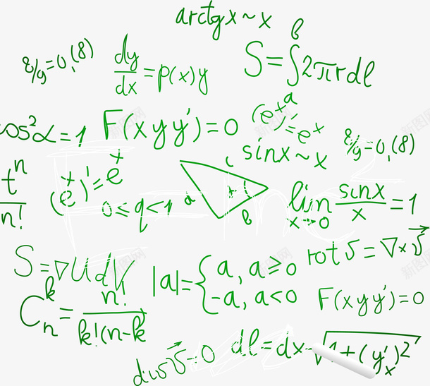 卡通绿色化学方程式矢量图ai免抠素材_88icon https://88icon.com 化学方程式 化学方程式计算 卡通 学习 手绘方程式 教育 方程式 矢量图 线条 结构 绿色
