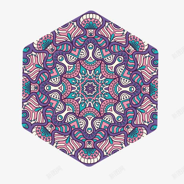 紫色弯曲苗族花纹png免抠素材_88icon https://88icon.com 弯曲 紫色 花纹 苗族 苗族花纹