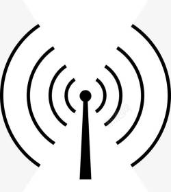 无线电系统无线信号标志高清图片