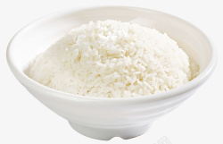 瓷碗里的沙拉一碗白米饭效果图高清图片
