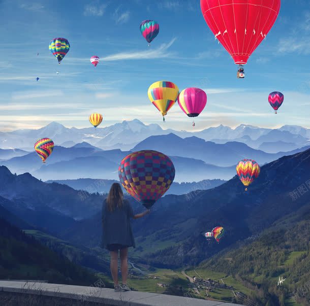 悬崖上放飞的氢气球jpg设计背景_88icon https://88icon.com 悬崖 放飞 气球