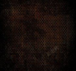 褐网状褐黄色金属锈迹底纹高清图片