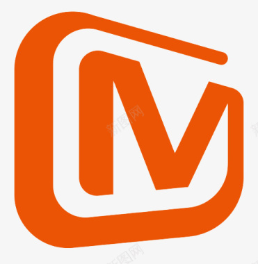 手机芒果tv应用logo图标图标