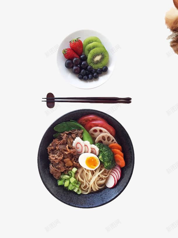 牛肉面png免抠素材_88icon https://88icon.com 大碗 水果 牛肉 筷子 美食 面条 食物