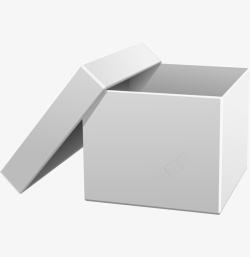 空白礼盒贴图模板矢量图素材