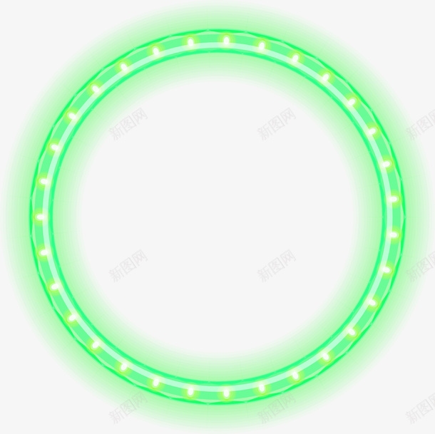 唯美绿色圆圈png免抠素材_88icon https://88icon.com 唯美光晕 唯美圆圈 小清新 水彩 白色灯光 绿色圆圈