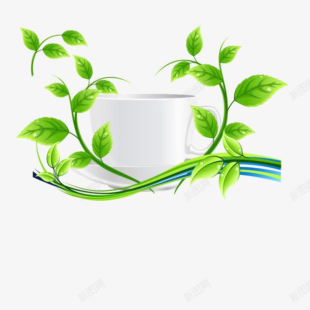 绿茶png免抠素材_88icon https://88icon.com 叶子 树叶 绿茶 茶 茶叶 茶文化