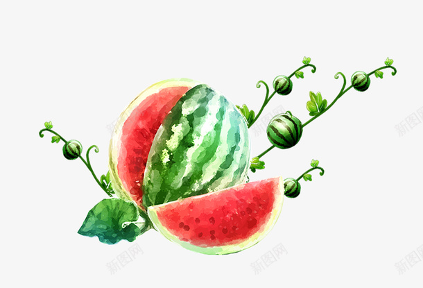 清凉一夏西瓜促销装饰画png免抠素材_88icon https://88icon.com 冰点价 初夏 商场促销 夏不为利 夏至 清凉一夏 狂欢节 盛夏 绿色 西瓜 超市打折