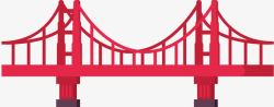 红色大桥美国旅游金门大桥高清图片