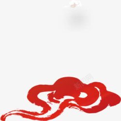 润云红色云彩高清图片