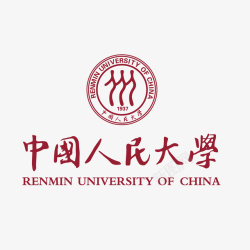 商标红色红色中国人民大学logo标识矢量图图标高清图片