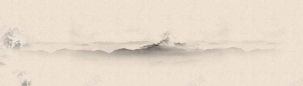 山水水墨背景