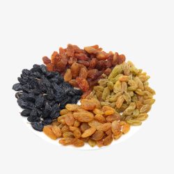 新疆特产红枣四种品类葡萄干高清图片