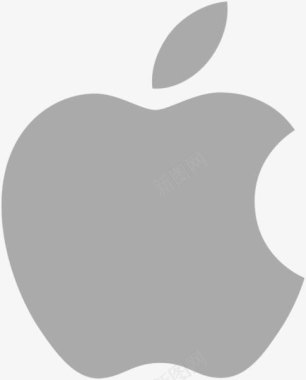 灰色服务器灰色苹果logo图标图标
