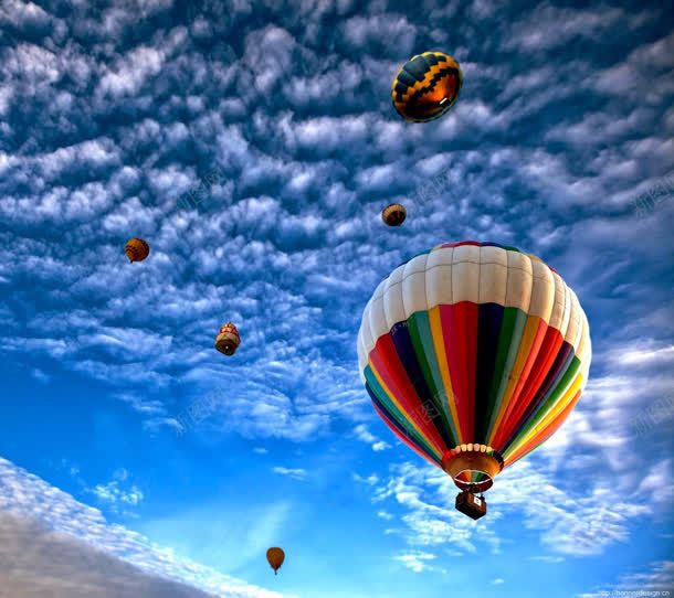 飞舞热气球天空jpg设计背景_88icon https://88icon.com 图片 天空 热气球 飞舞