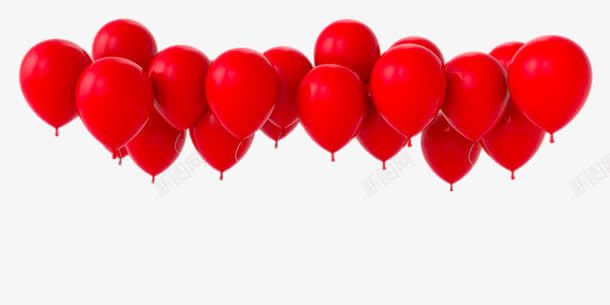 很多红色气球png免抠素材_88icon https://88icon.com png图片 png图片素材 免费png素材 喜庆 气球 生活百科 结婚