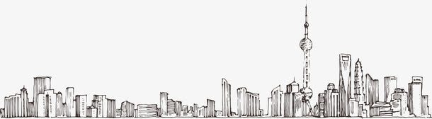 手绘上海城市风景png免抠素材_88icon https://88icon.com 上海 东方明珠 城市 城市现代上海 城市风景 外滩 建筑 手绘 手绘城市 手绘城市风景 景点 魅力城市