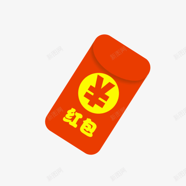 红色注册送红包png免抠素材_88icon https://88icon.com 惊喜 注册送红包 红包 红色