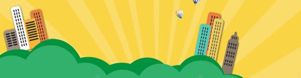 淘宝建筑背景bannerjpg设计背景_88icon https://88icon.com 光 楼房 热气球