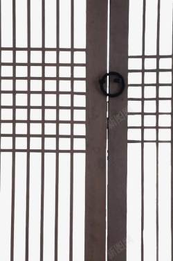 木头屏风古典家具中国风门框高清图片
