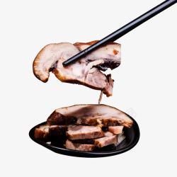 山东青岛特产猪头肉素材