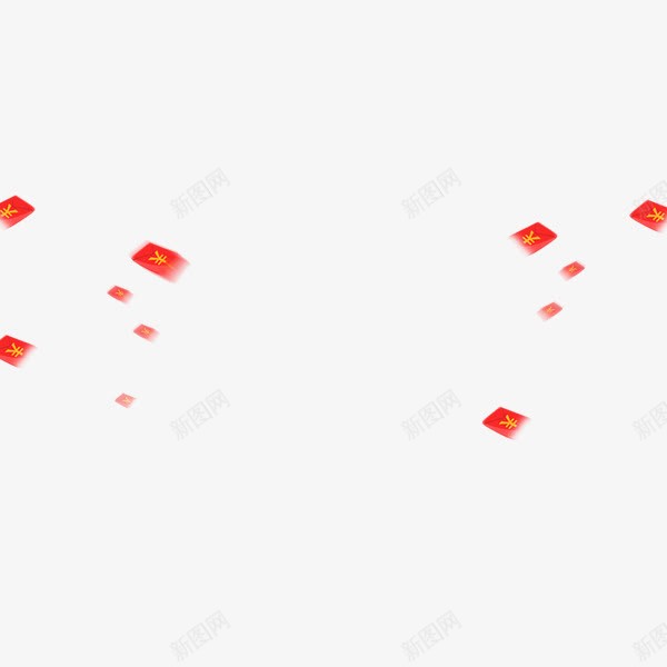 创意合成效果红色的红包png免抠素材_88icon https://88icon.com 创意 合成 效果 红包 红色