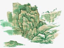 山水画素材