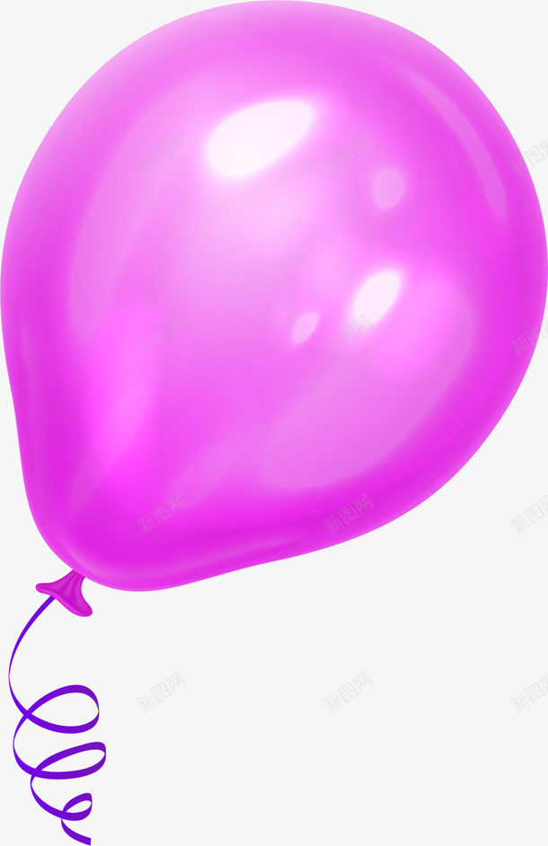 世界海洋日美丽紫色气球png免抠素材_88icon https://88icon.com 一个气球 一只气球 世界海洋日 紫色气球 美丽气球 质感