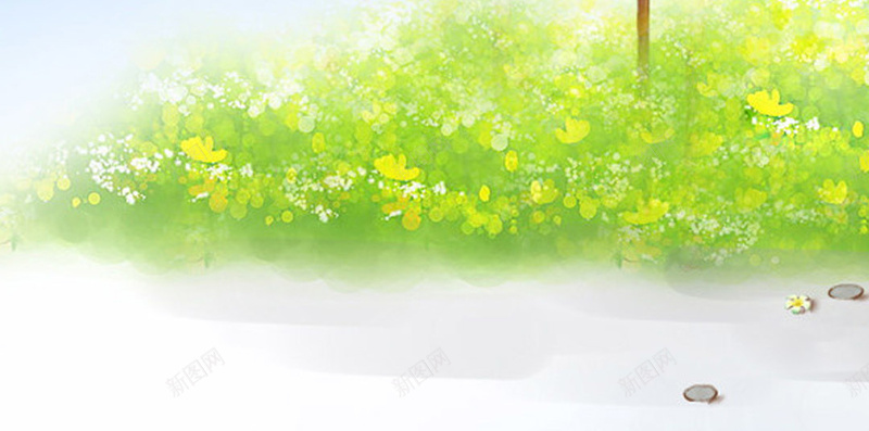 卡通H5背景jpg设计背景_88icon https://88icon.com H5 H5背景 h5 信箱 卡通 天空 彩色 手绘 童装 童趣 草地 蓝色