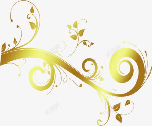 金色欧式花纹邀请函png免抠素材_88icon https://88icon.com 图片 欧式 花纹 邀请函 金色