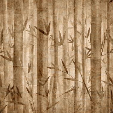 粗纹理的竹子背景背景