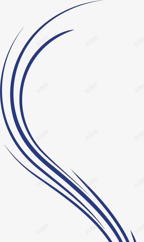 蓝色波浪线png免抠素材_88icon https://88icon.com 弧度线 柔和曲线 柔和线条 波浪线 海浪线条 线条 蓝色 装饰曲线 飘逸曲线