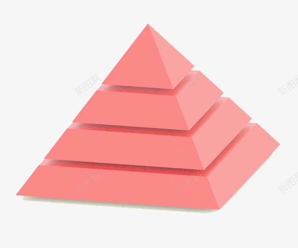 立体图案psd免抠素材_88icon https://88icon.com 三角形 棱锥图 稳定 金字塔形状