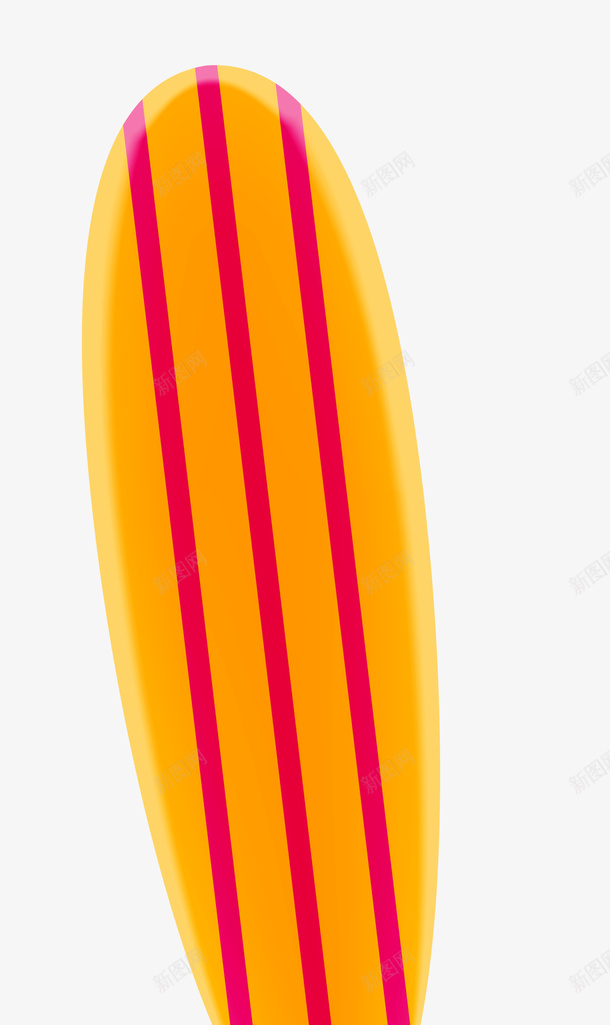黄色海上冲浪板png免抠素材_88icon https://88icon.com 划桨板 水彩 海上冲浪板 激情冲浪 红色条纹 运动 黄色冲浪板